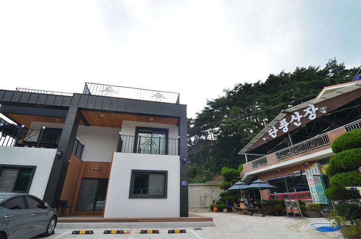 펜션과 단풍산장