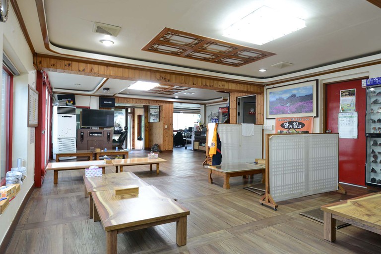 단풍산장 식당